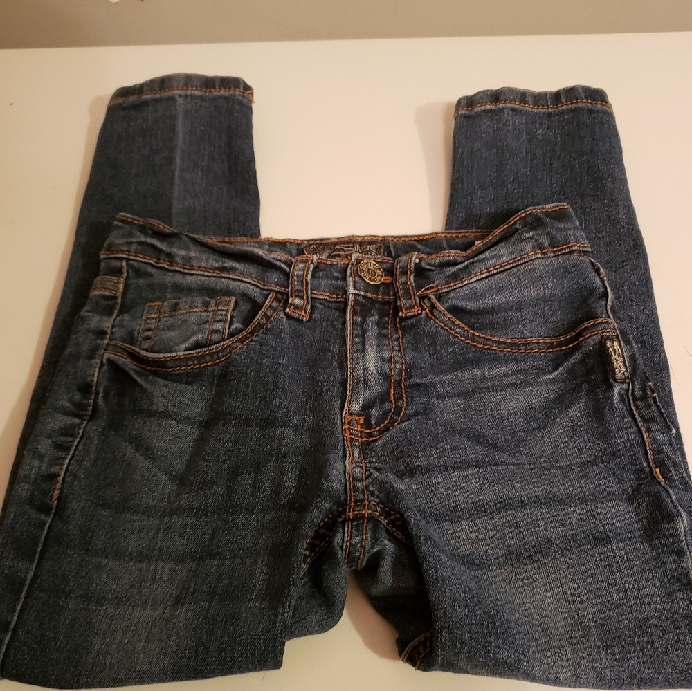 Girls Silver Jeans